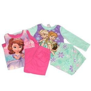 Frozen / Ella 3T‎ & 4T PJ's 4126 Toddler Fleece Pajamas